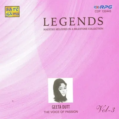 Legends Geeta Dutt Vol 3 (1956) Mp3 Songs