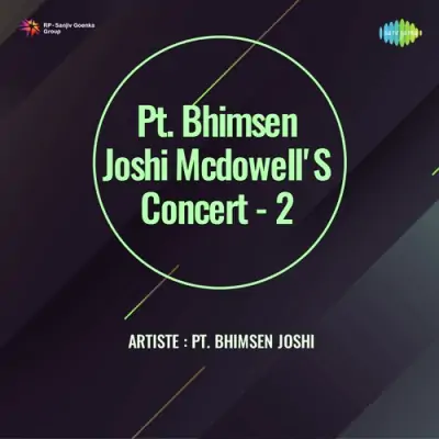 Pt Bhimsen Joshi Mcdowells Concert 2 (1995) Mp3 Songs